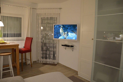 Ferienwohnung mit TV und WLAN mit DSL Teutoburger Wald Hörste Lage